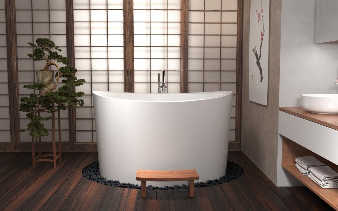 Free Standing Baths in Modern Interiors: Sleek Lines &amp; Minimalist Aesthetics