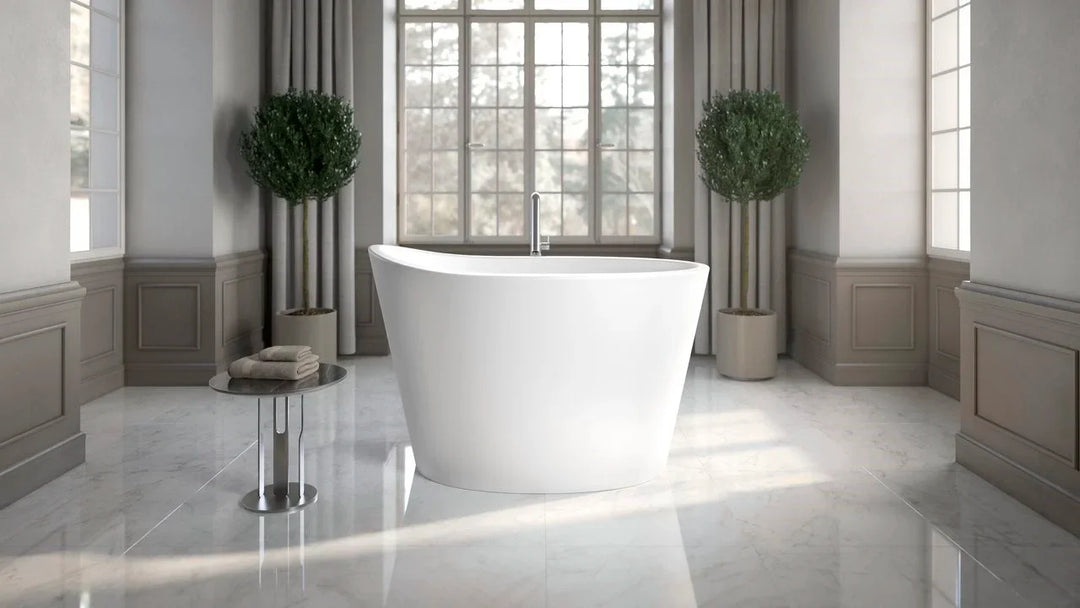 Glass Bathroom Walls for Master Suite Separation