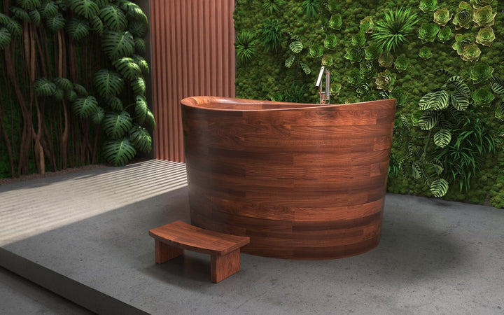 True Ofuro Duo Wooden Bathtub