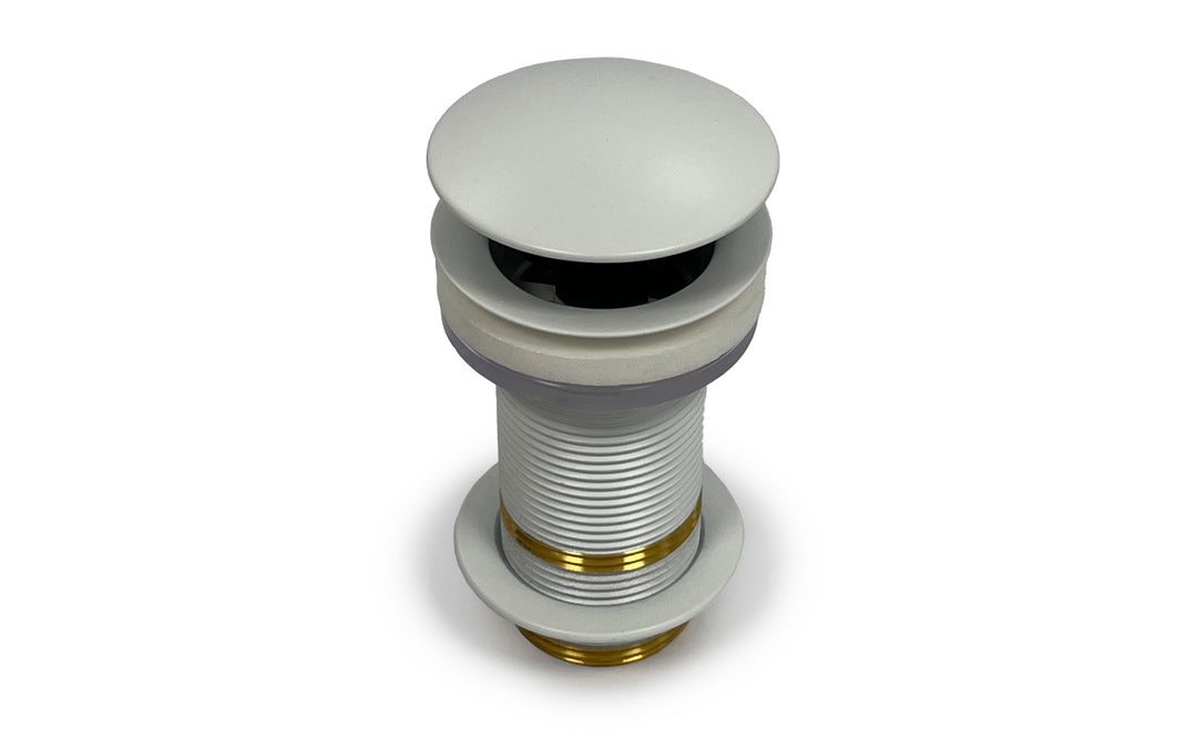 Euroclicker 3 L sink drain (Matte White) BV-523-045