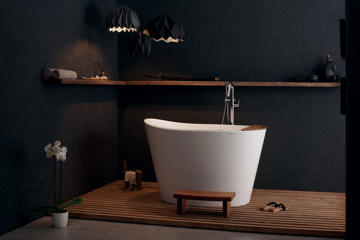 True Ofuro-Wht Tranquility Freestanding Bathtub