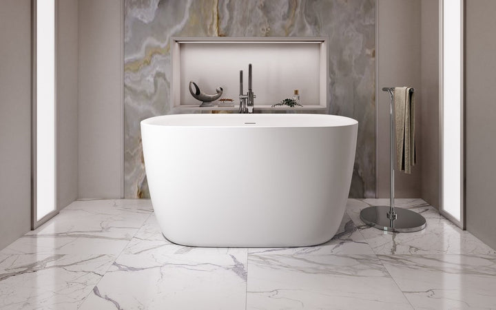 Lullaby 2-Wht Stone Bathtub