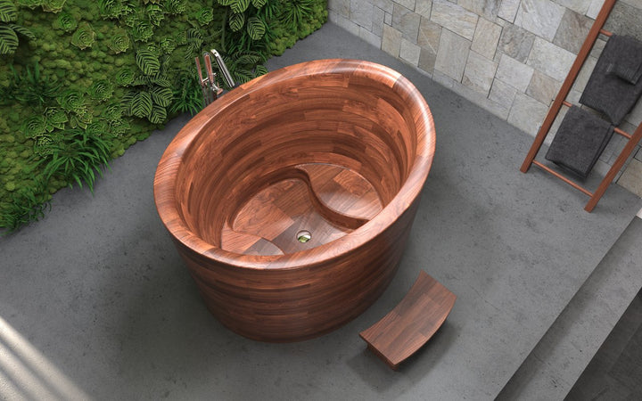 True Ofuro Duo Wooden Bathtub