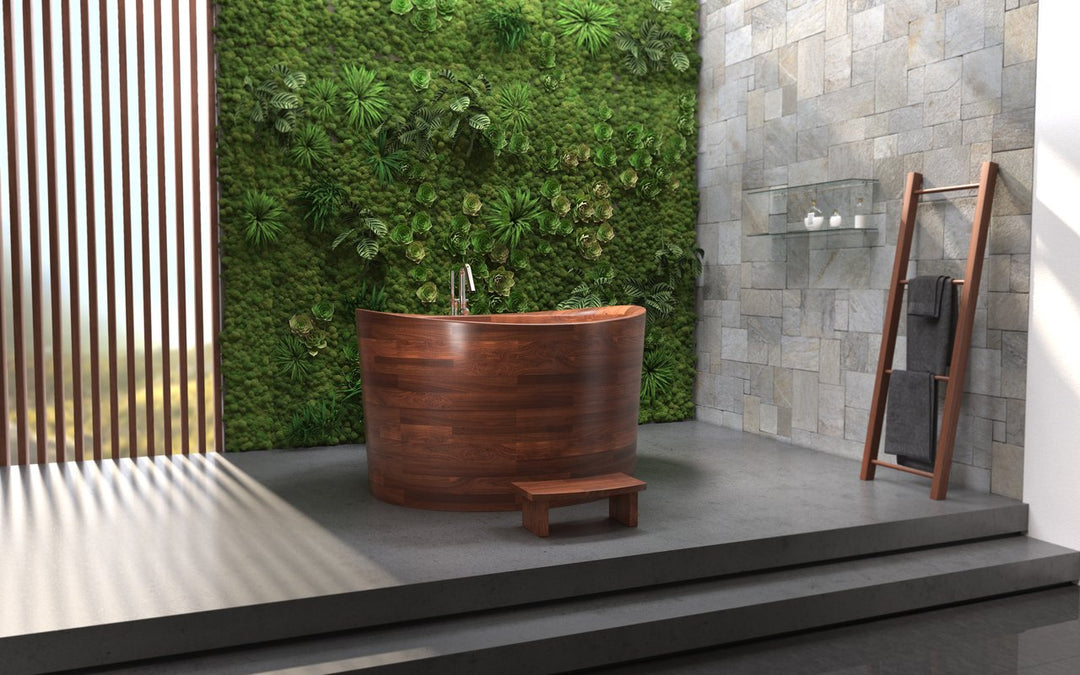True Ofuro Duo Wooden Bathtub