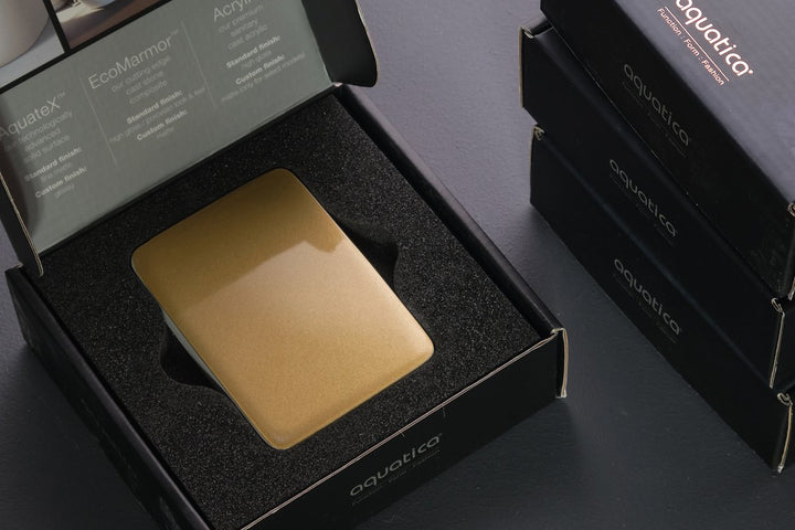 Aquatica AquateX™ MetalX Brass Material Sample
