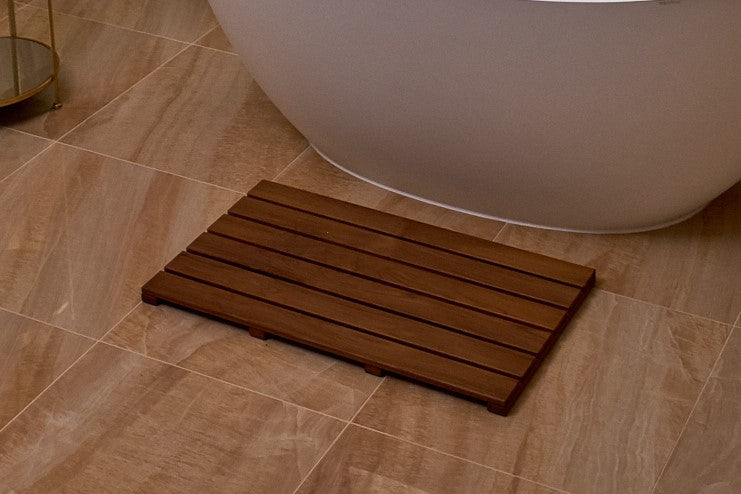 Universal Waterproof Floor Mat - American Walnut