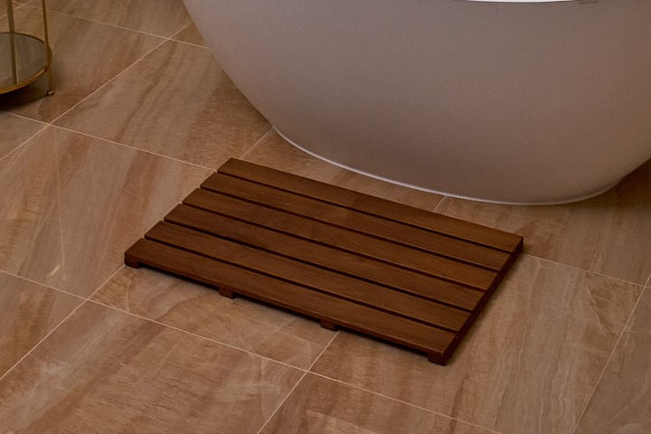 Universal Waterproof Floor Mat - American Walnut