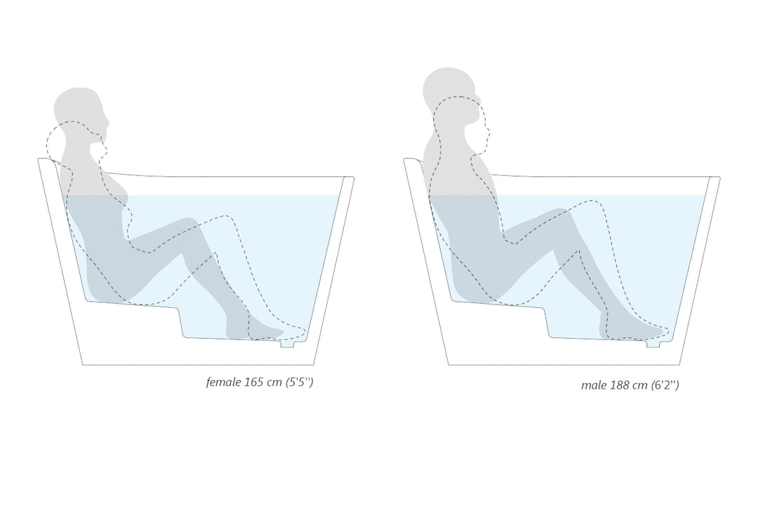 True Ofuro Concrete Solid Surface Bathtub