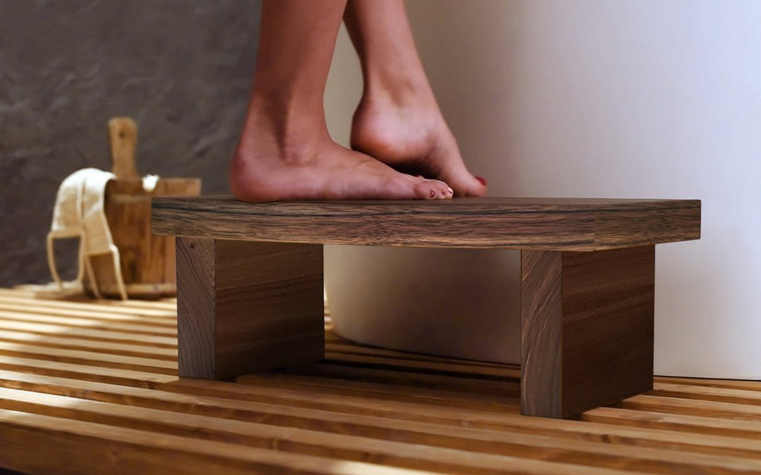 True Ofuro American Walnut Step