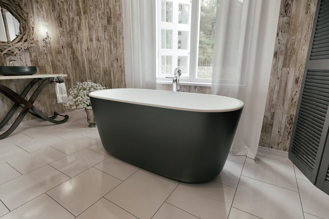 Lullaby Mini-Blck-Wht Bathtub