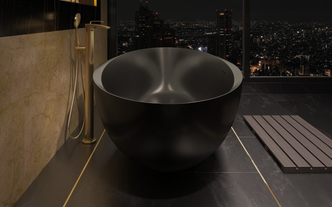 Illusion-Blck Stone Bathtub