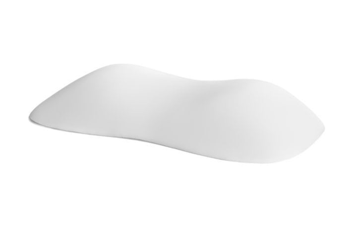 Vanilla-Wht Bath Headrest