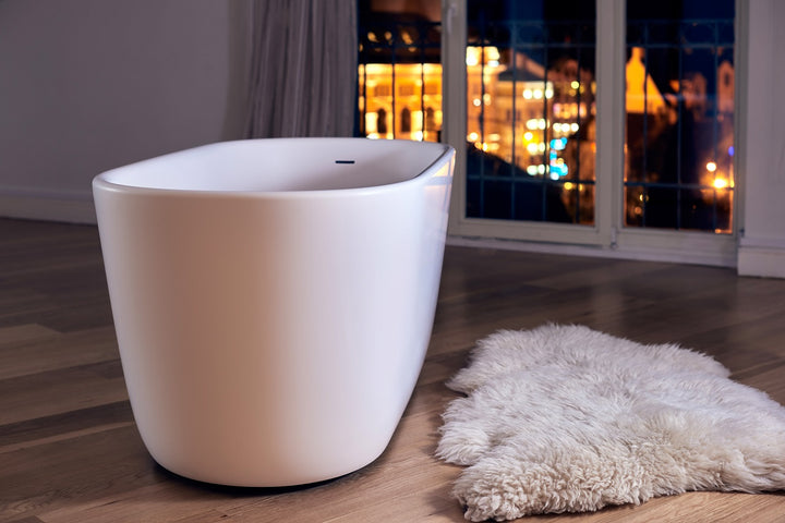 Lullaby Mini-Wht Bathtub