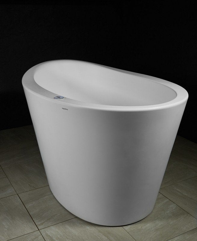 True Ofuro-Wht Tranquility Freestanding Bathtub