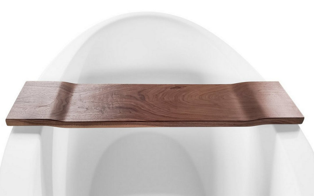 Tidal Waterproof American Walnut Bathtub Tray