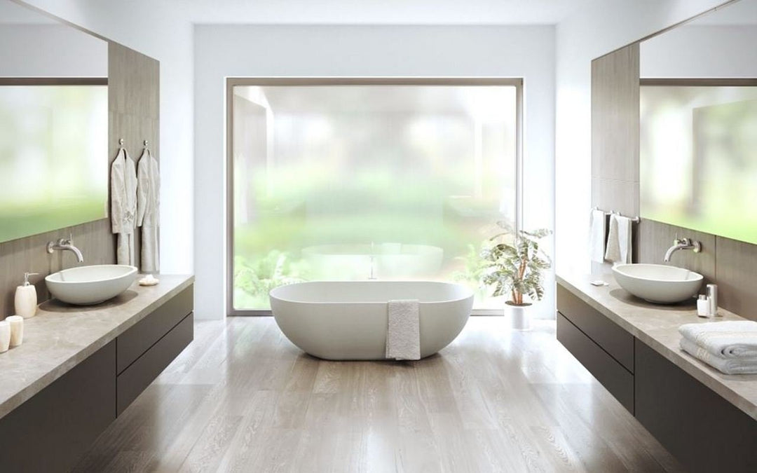 Karolina 2 White Oval Stone Vessel Sink