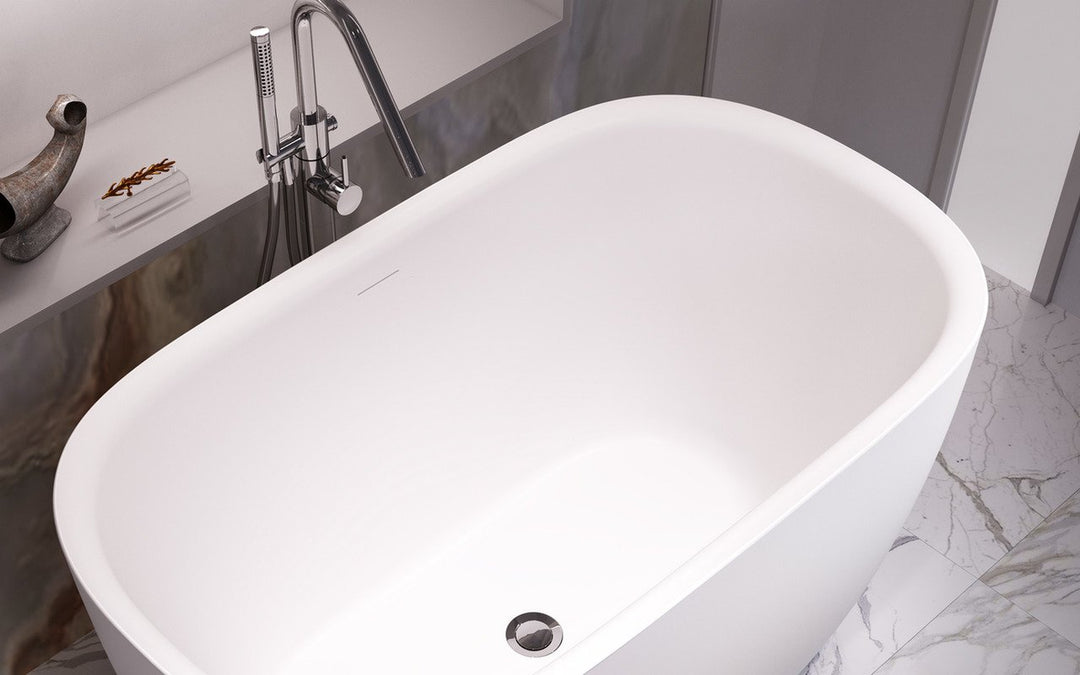 Lullaby 2-Wht Stone Bathtub