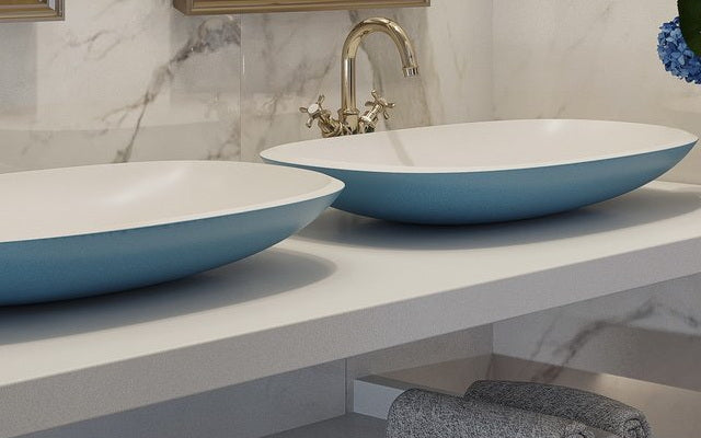 Aquatica AquateX™ Wht-Distant Blue Material Sample