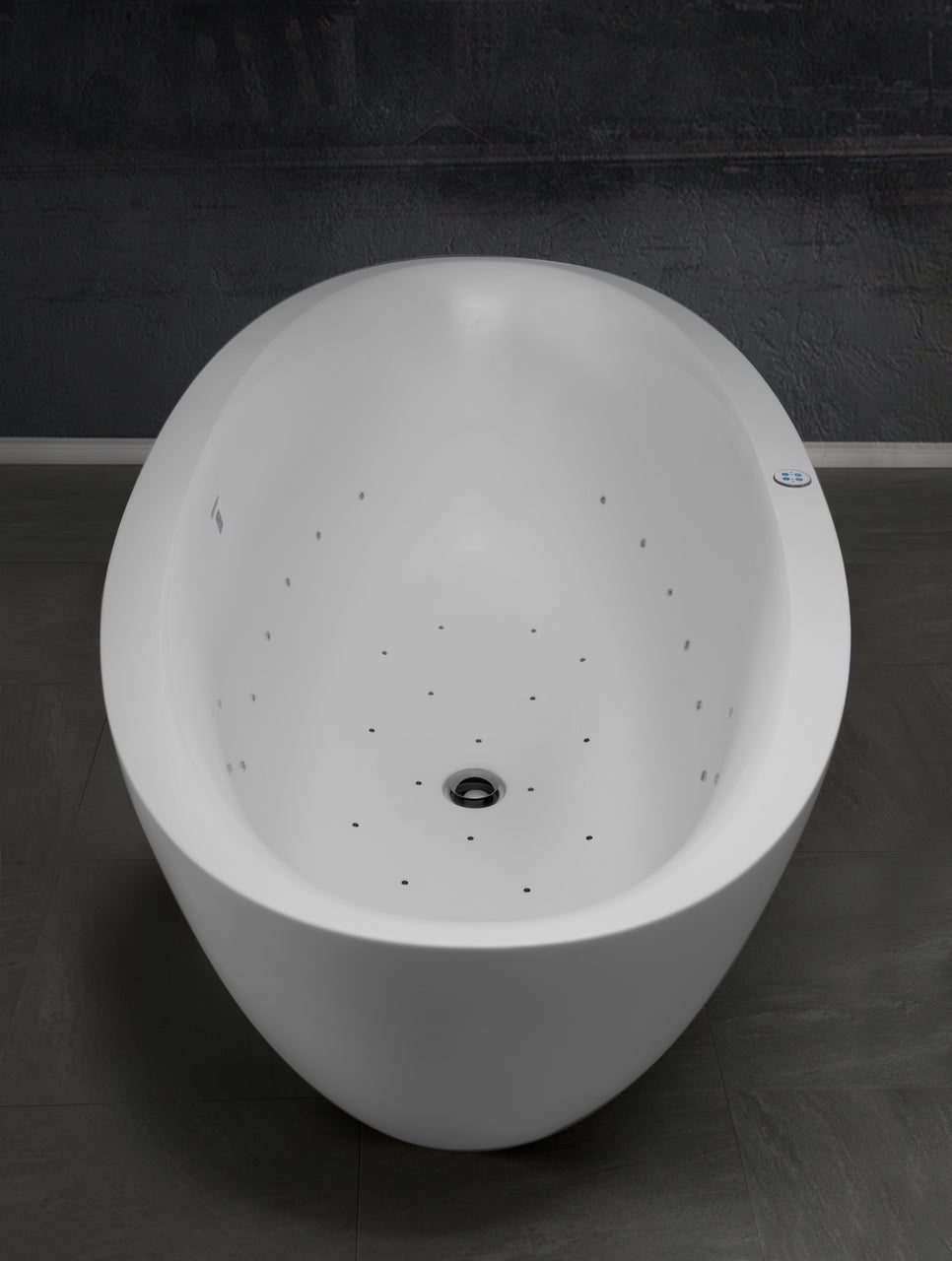 Sensuality-Mini-F-Wht Relax Stone Bathtub