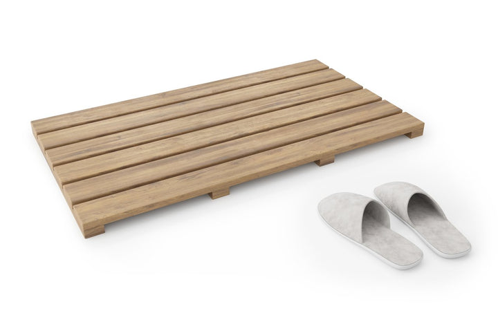 Universal Waterproof Floor Mat - Teak