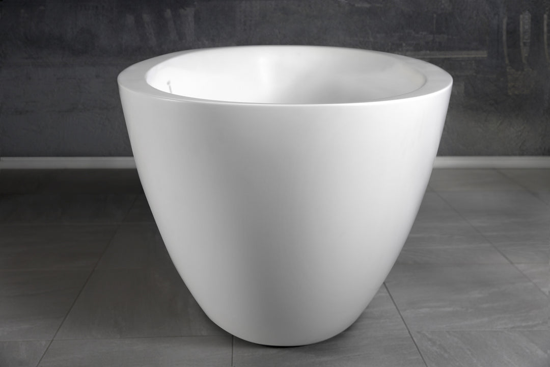 Sensuality-Mini-F-Wht Stone Bathtub