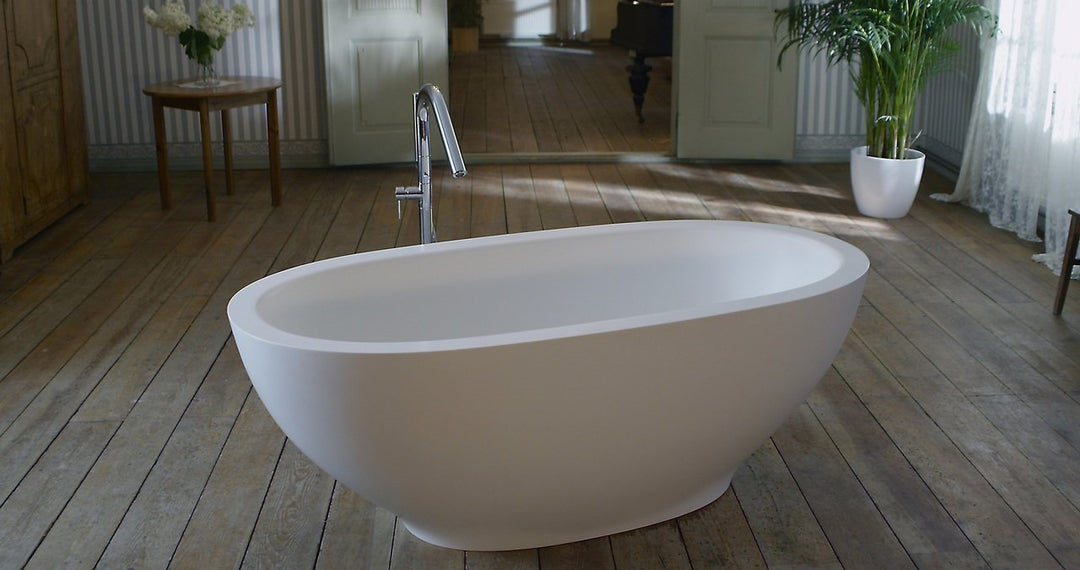 Karolina 2 Wht-Matte Stone Bathtub