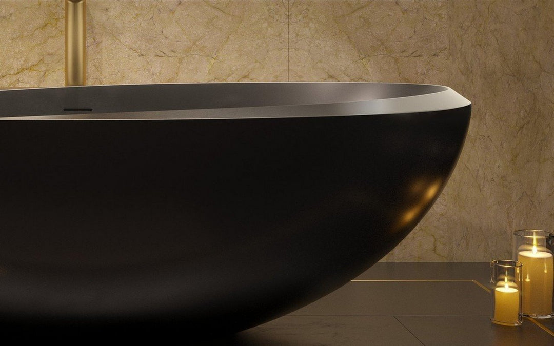 Illusion-Blck Stone Bathtub
