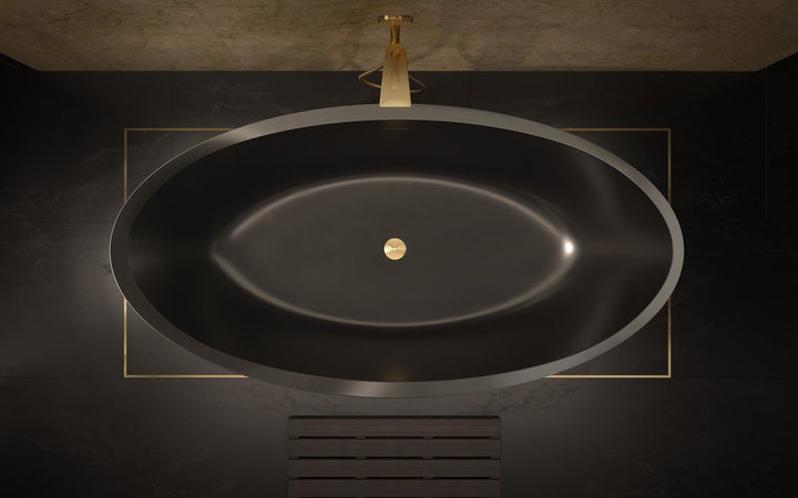 Illusion-Blck Stone Bathtub