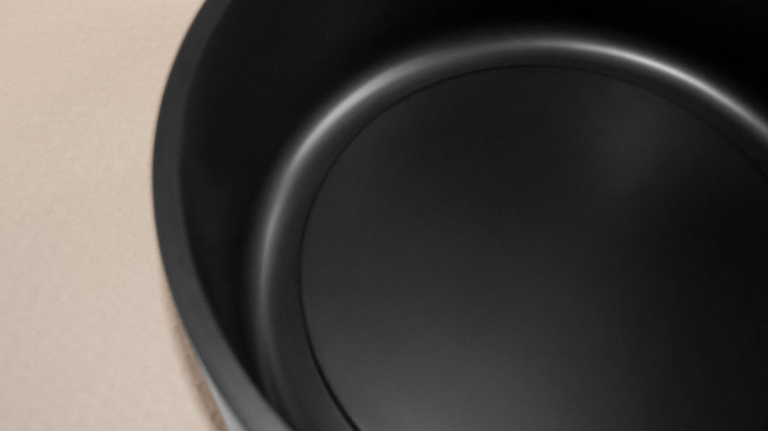 Solace-A Plus Black Round Stone Vessel Sink