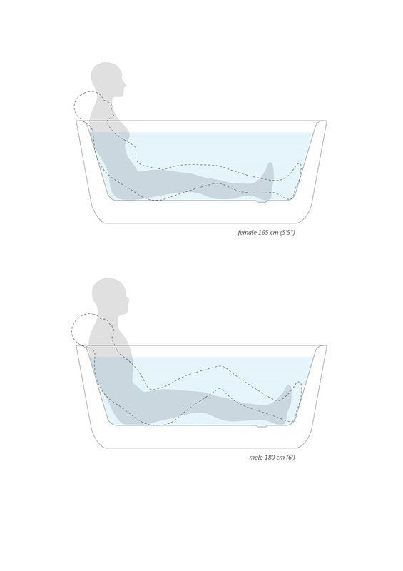 Lullaby Mini-Blck-Wht Bathtub