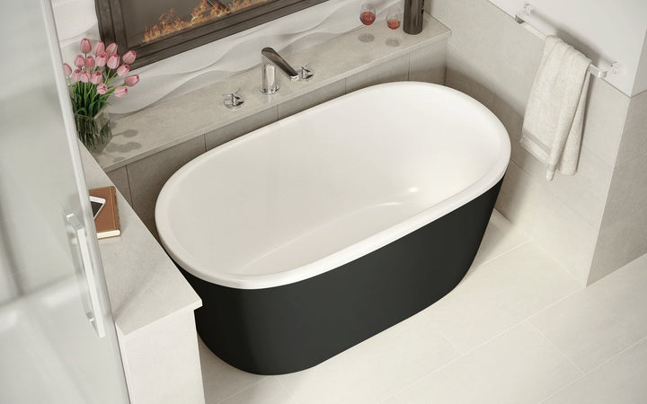 Lullaby Nano-Blck-Wht Bathtub