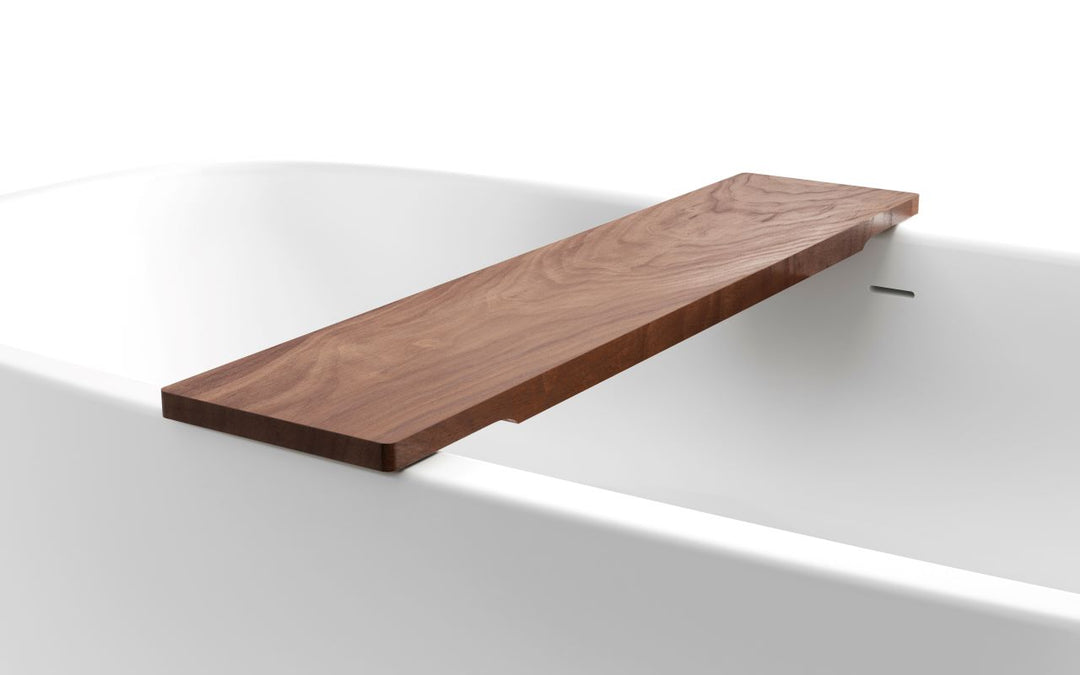 Universal Waterproof Bathtub Tray-American Walnut