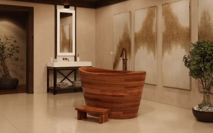 True Ofuro Wooden Bathtub