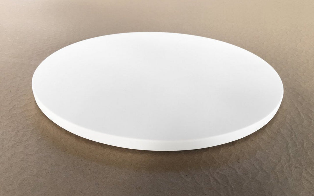 Solace-A Plus Black-Wht Round Stone Vessel Sink