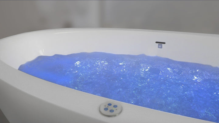 Sensuality-Mini-F-Wht Relax Stone Bathtub