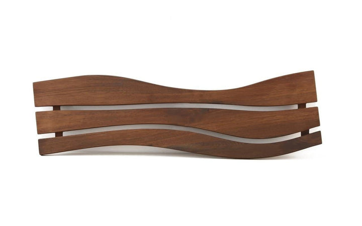 Onde-S Waterproof Iroko Wood Bathtub Tray