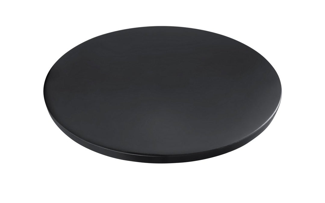 Solace-A Plus Black Round Stone Vessel Sink