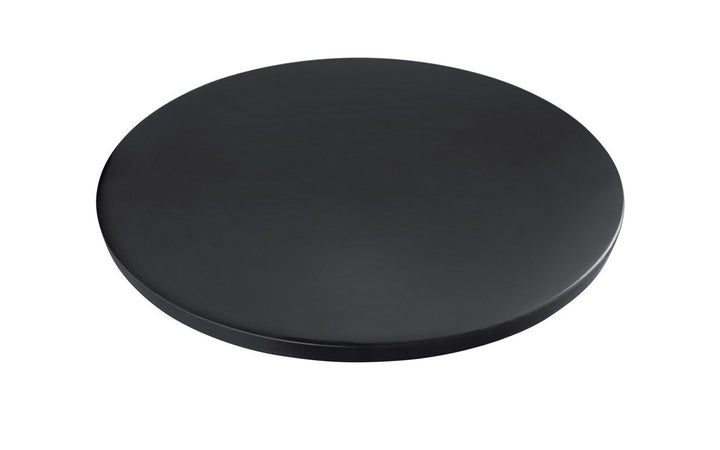 Solace-A Plus Black Round Stone Vessel Sink