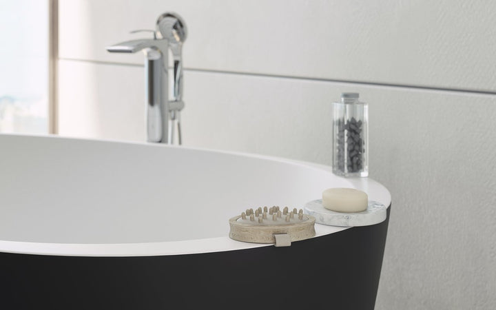 Spoon 2 Blck-Wht Stone Bathtub