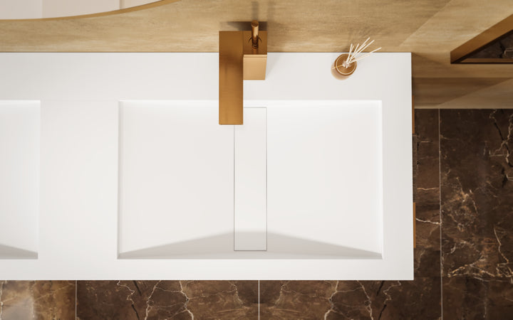 Millennium-150 White Stone Sink