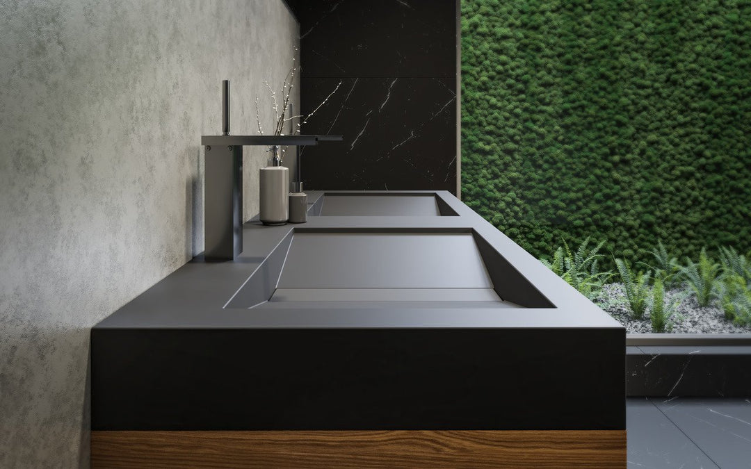 Millennium-150 Black Stone Sink