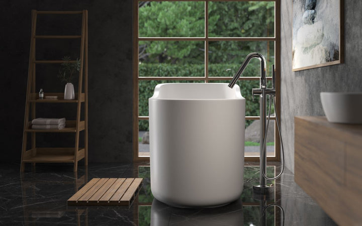 True Ofuro Nano Freestanding Soaker Bathtub