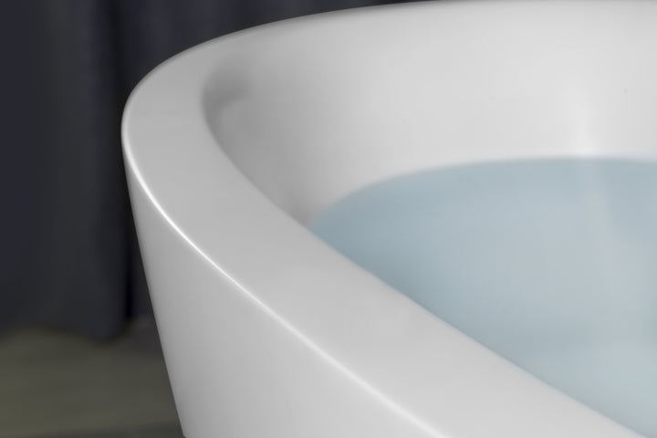 Sensuality-Mini-F-Wht Stone Bathtub