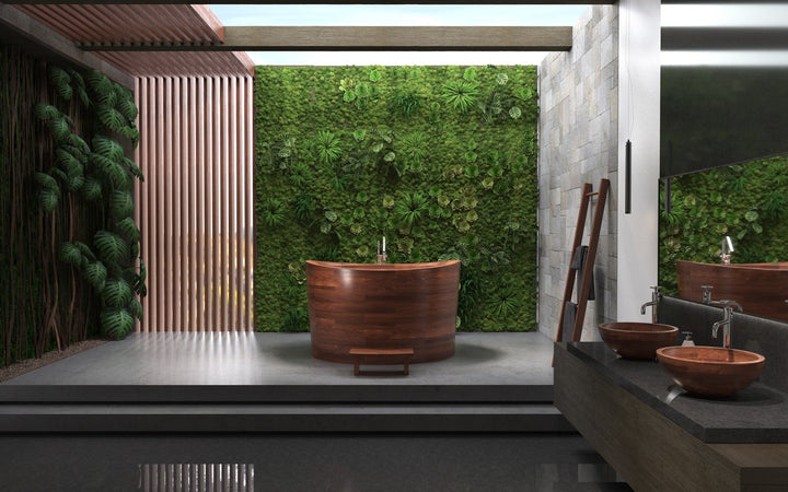 True Ofuro Duo Wooden Bathtub