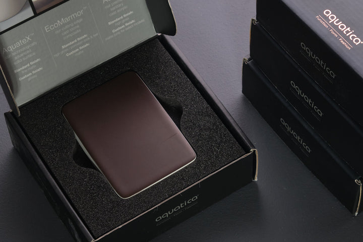Aquatica AquateX™ Chocolate Brown Material Sample