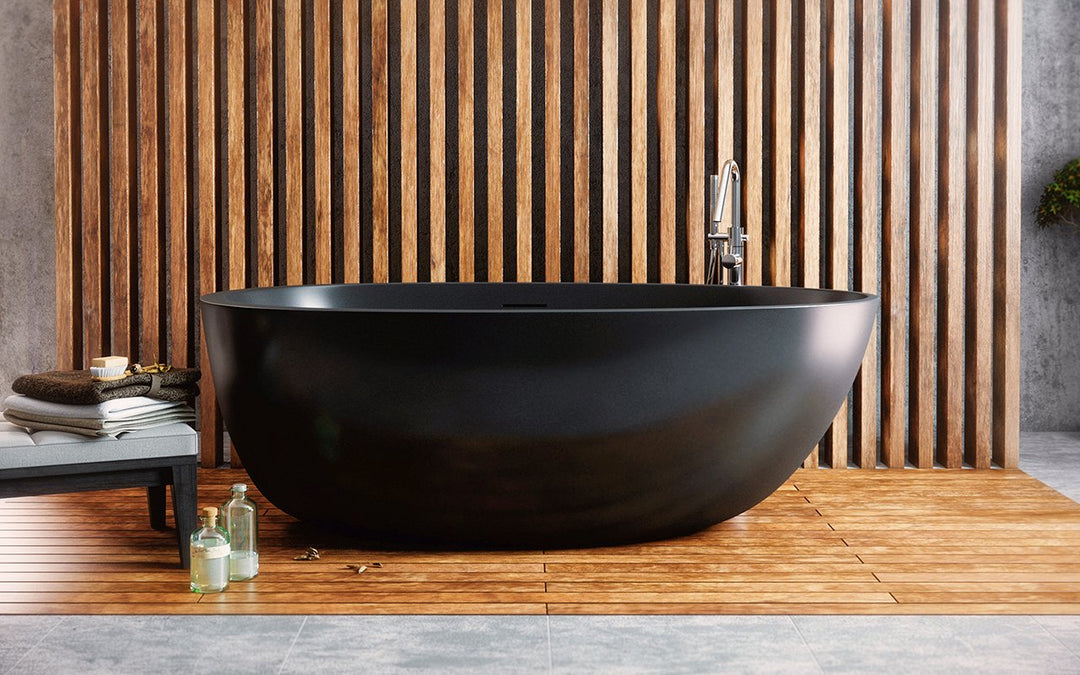 Spoon 2 Black Stone Bathtub