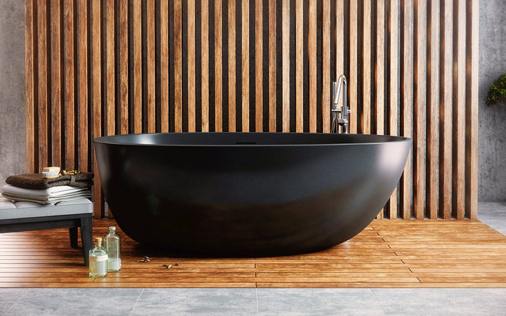 Spoon 2 Black Stone Bathtub