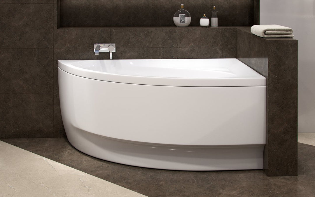 Idea-L-Wht Freestanding Acrylic Bathtub
