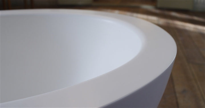 Karolina 2 Wht-Matte Stone Bathtub