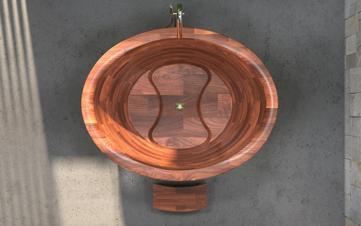 True Ofuro Duo Wooden Bathtub